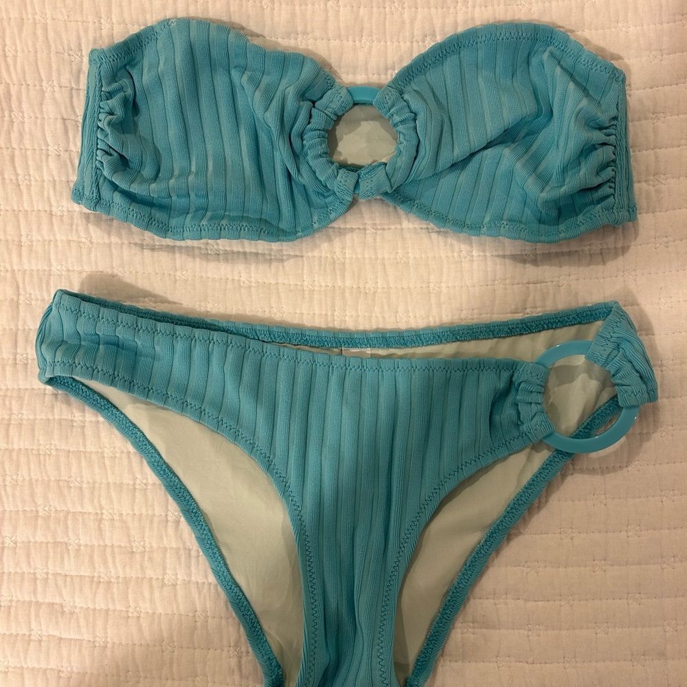 Solid And Striped Bathing Suit - image 4